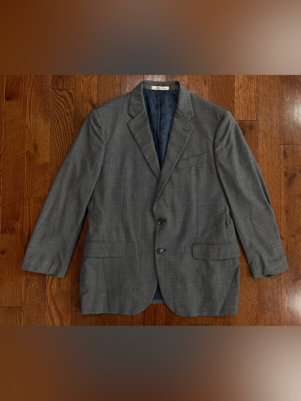 Joseph Abboud Tollegno 1900 Italian Wool Super 120s